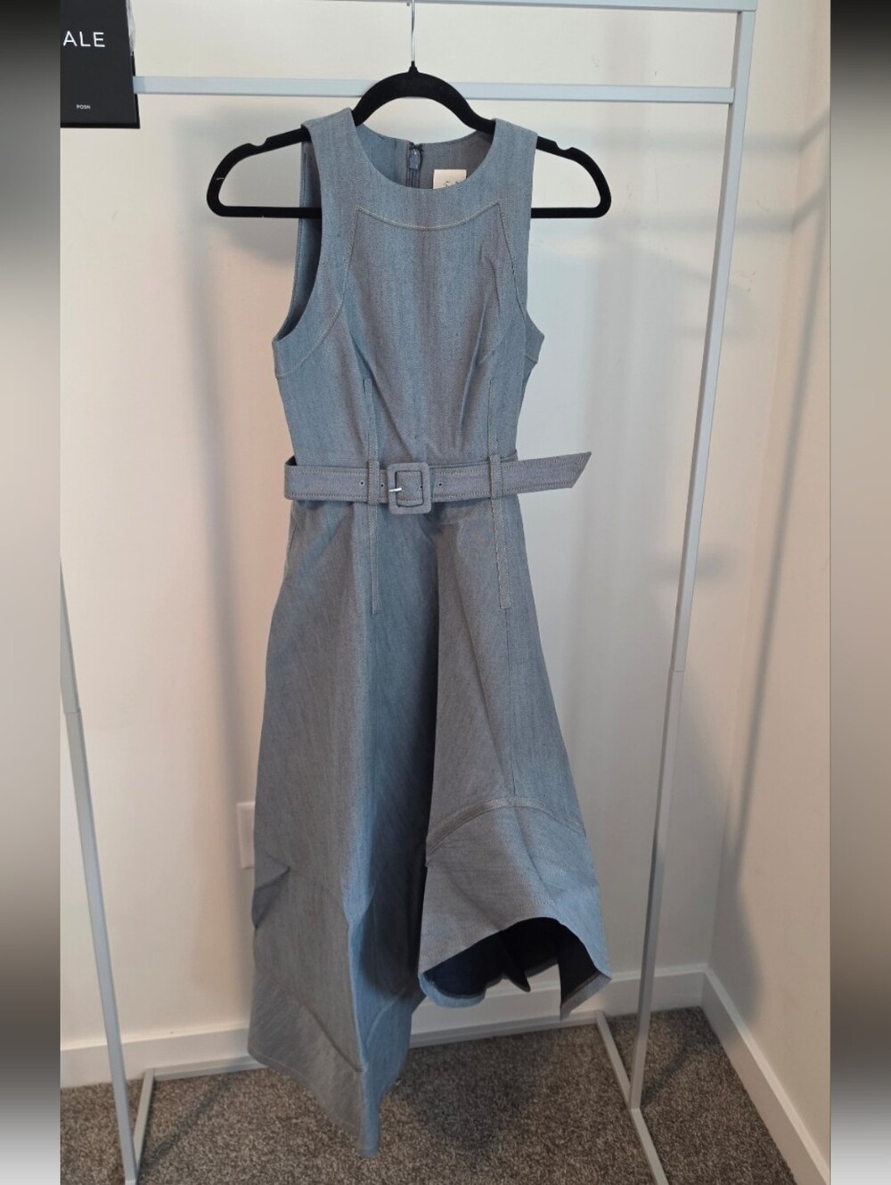 Cinq a Sept Zelda Jean Dress Size 0 - Picture 11 of 11